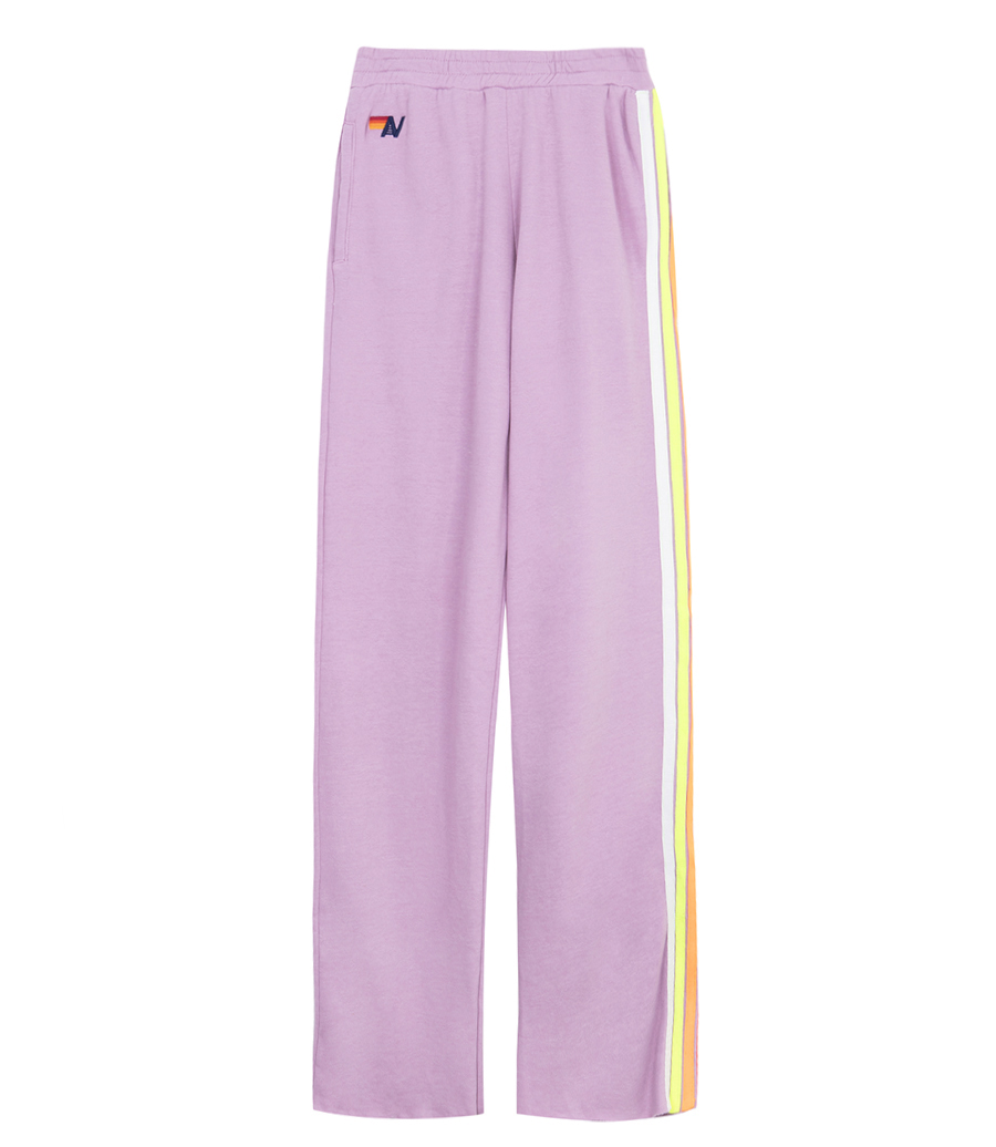 AVIATOR NATION - WOMENS 5 STRIPE WIDE LEG POCKET PANT
