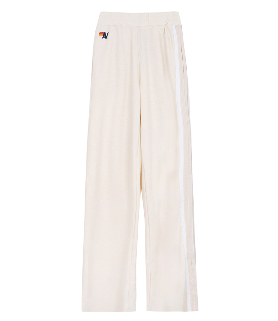 AVIATOR NATION - WOMENS 5 STRIPE WIDE LEG POCKET PANT