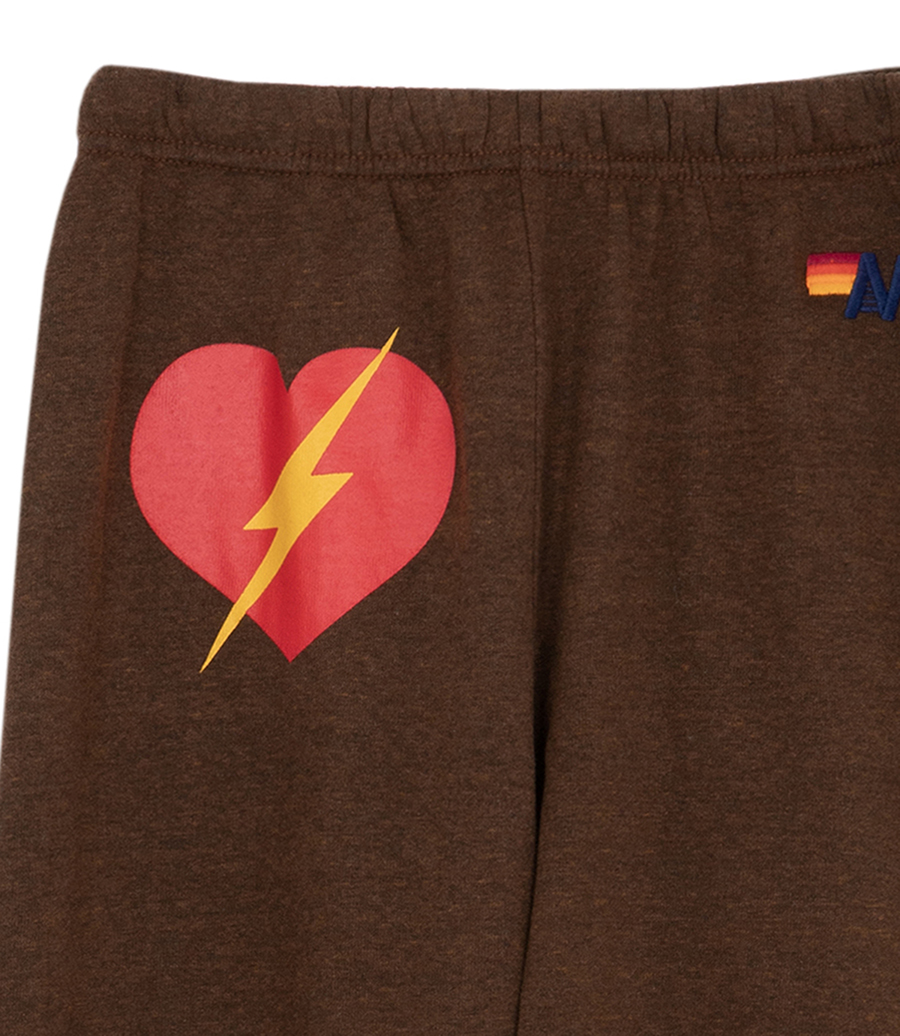 WOMENS BOLT HEART SWEATPANTS