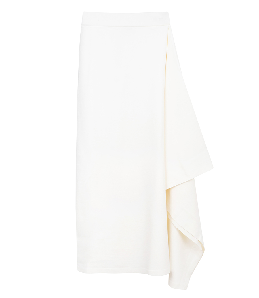 COPERNI - ZERO WASTE DRAPED LONG SKIRT