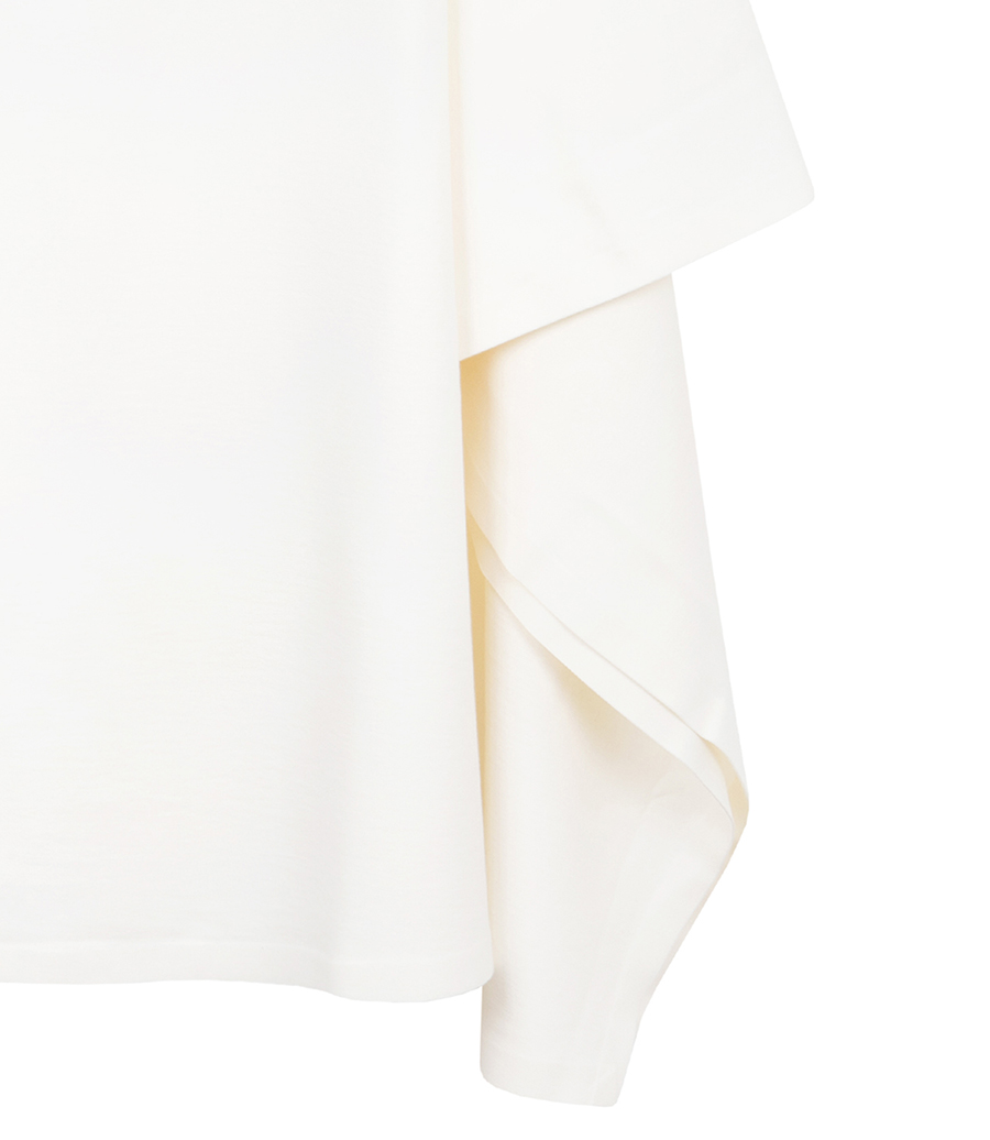 ZERO WASTE DRAPED LONG SKIRT