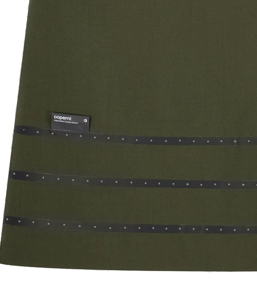TECHNICAL TAILORED MIDI SKIRT