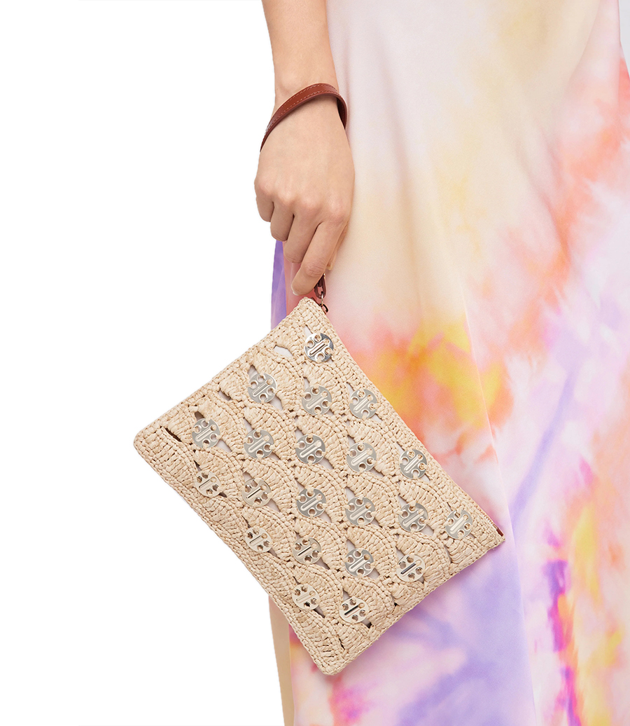 POUCH RAPHIA