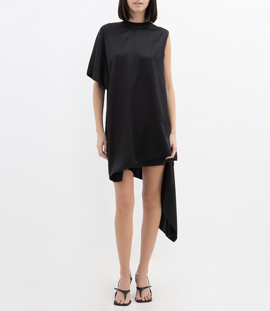 ZERO WASTE DRAPED DRESS