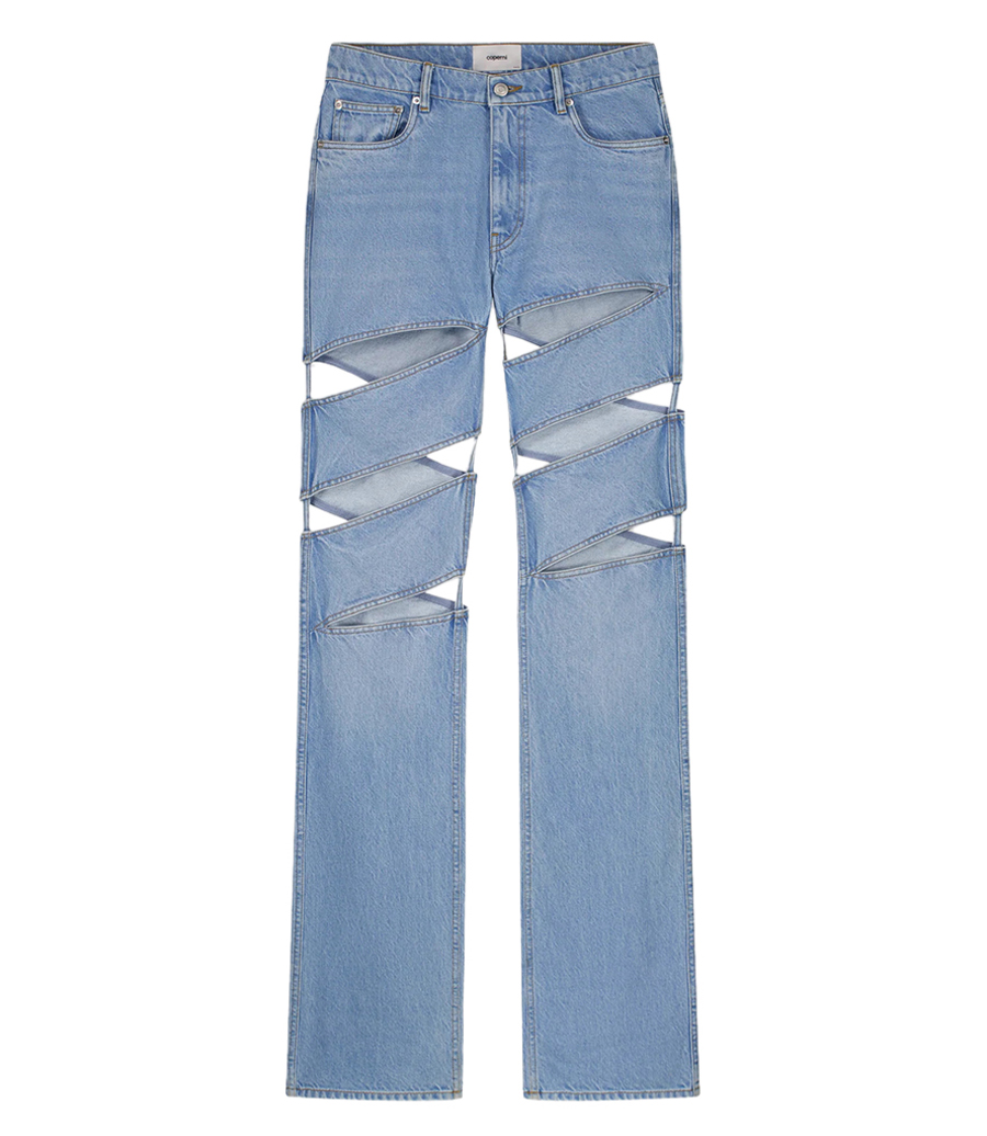 COPERNI - SPIRAL DENIM PANTS