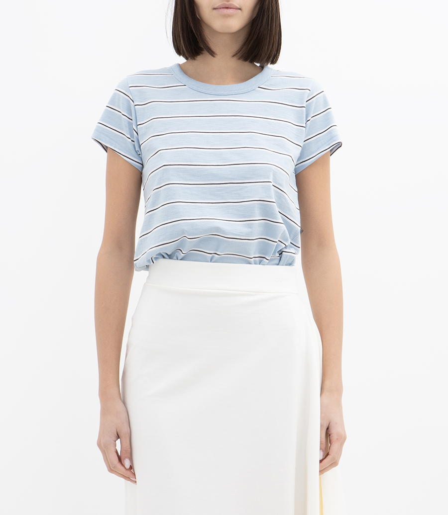 THE SLUB STRIPED TEE