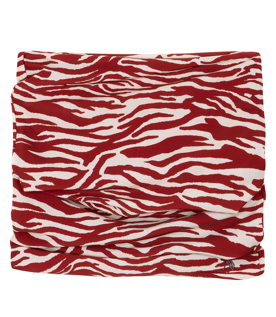 THE ATTICO - ZEBRA PRINTED SKIRT