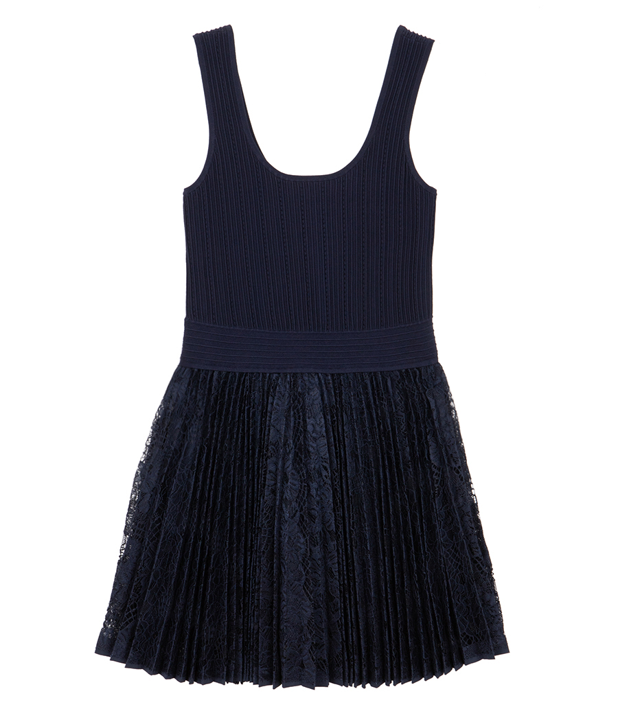 SIMKHAI - ELLIS KNIT LACE MINIDRESS