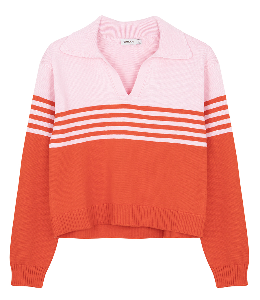 SIMKHAI - JULES KNIT POLO