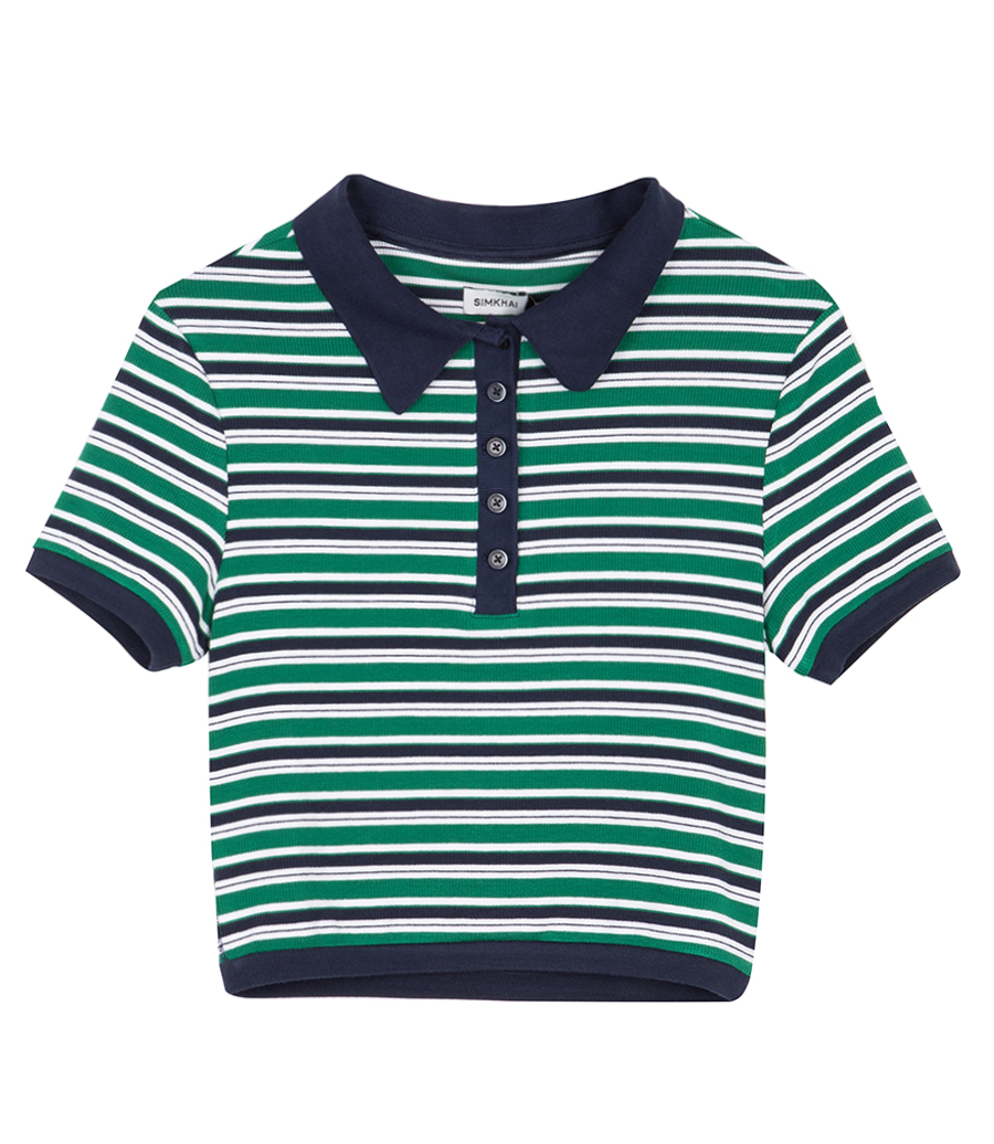 SIMKHAI - MARNIE KNIT POLO