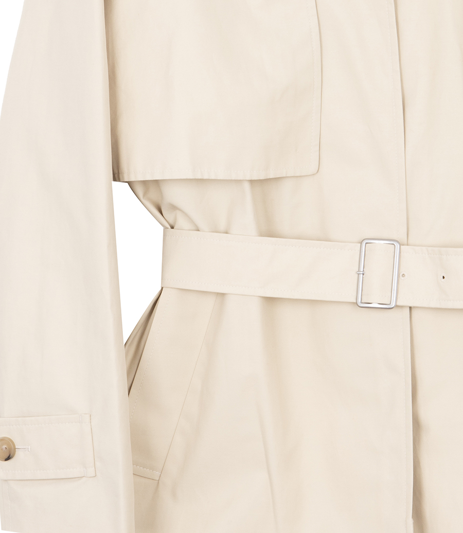 SHORT TRENCH JACKET