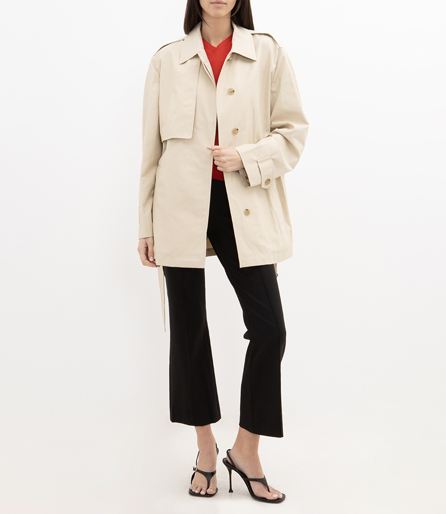SHORT TRENCH JACKET