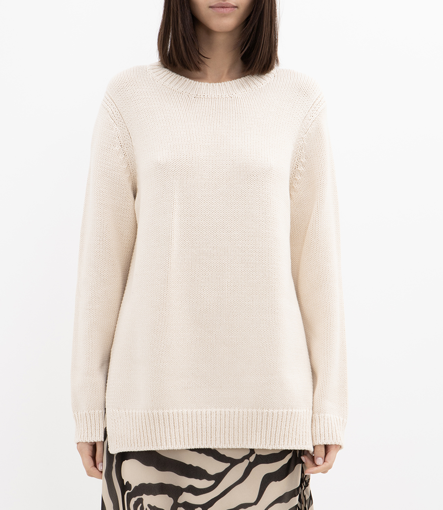 TUNIC CREW NECK SWEATER