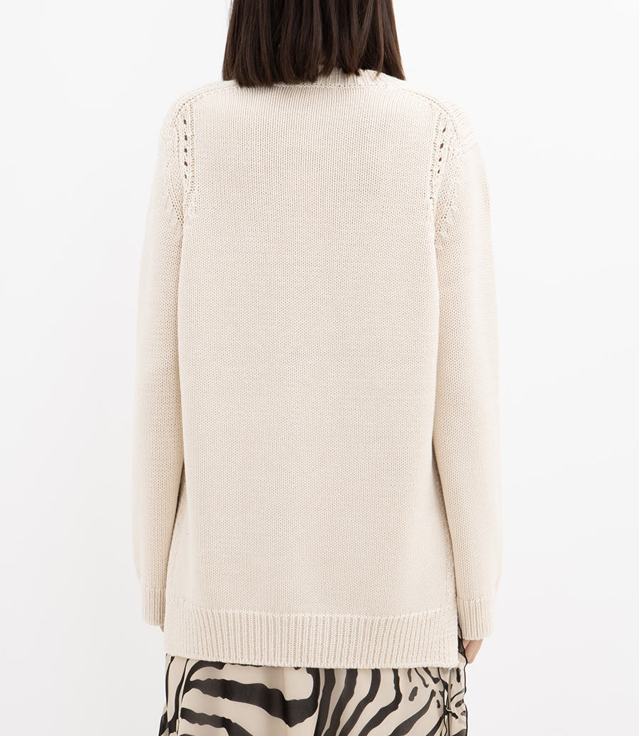 TUNIC CREW NECK SWEATER