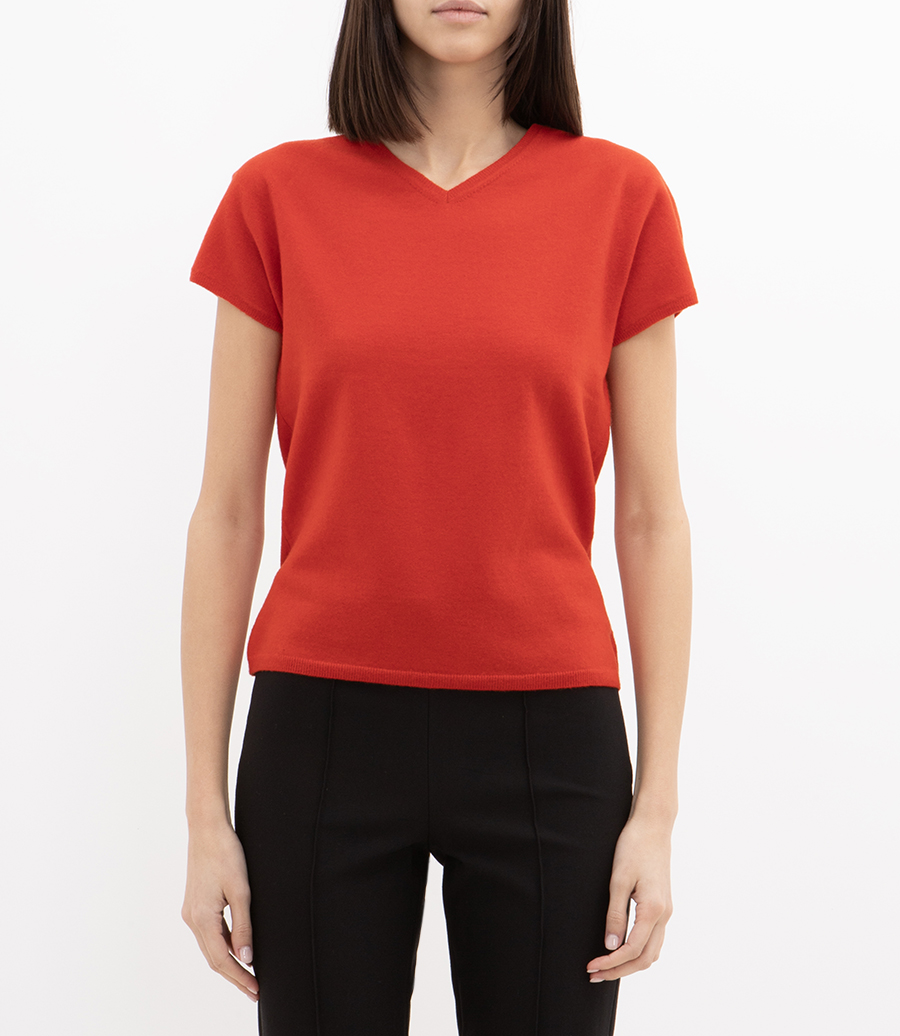 HIGH V-NECK SS
