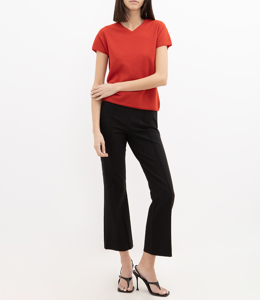 HIGH V-NECK SS