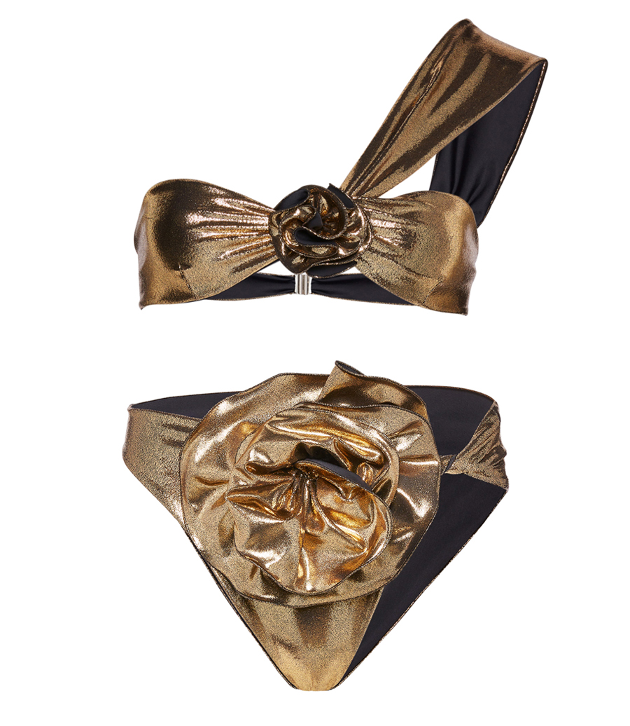MAGDA BUTRYM - FLOWER BIKINI GOLD