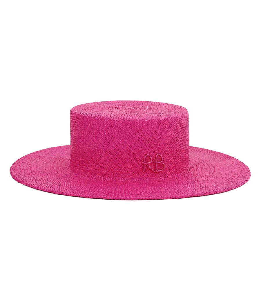 RUSLAN BAGINSKIY - MONOGRAM BOATER HAT