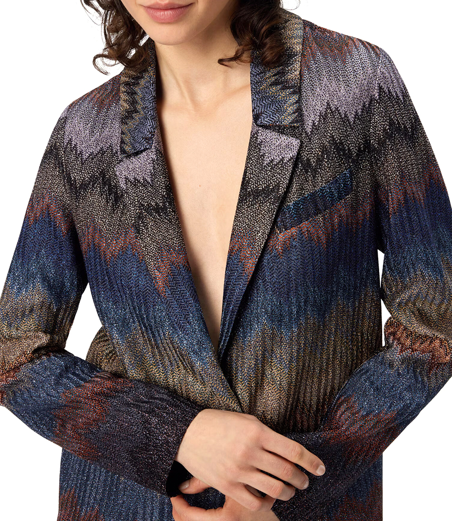 SNAKE PATTERN BLAZER