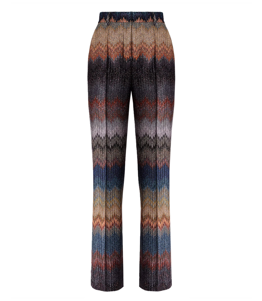 MISSONI - SNAKE PATTERN TRUMBET PANTS