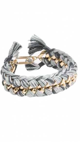 ACCESSORIES - DO BRASIL DOUBLE BRACELET WITH IRON THREADS