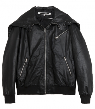 CLOTHES - LEATHER BOMBER