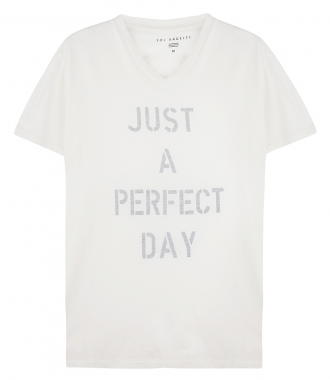 CLOTHES - PERFECT DAY V NECK TEE