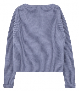 CLOTHES - ENGLISH KNIT CASHMERE BOAT NECK SWEATER