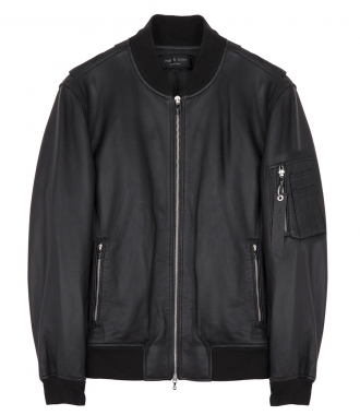 CLOTHES - LEATHER MANSTON BOMBER