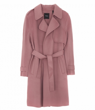 CLOTHES - OAKLANE DOYBLE-FACE WOOL-CASHMERE TRENCH COAT