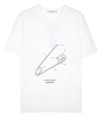 CLOTHES - SAFETY PIN PRINT TEE