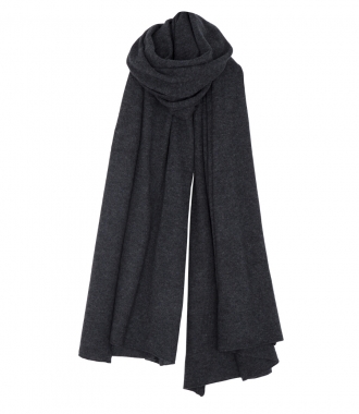 ACCESSORIES - CASHMERE-BLEND FRINGED SCARF