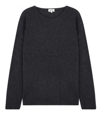 KNITWEAR - LIGHT CASHMERE CREW NECK PULLOVER
