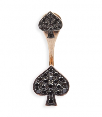 ACCESSORIES - ROSE GOLD SPADES EARRING