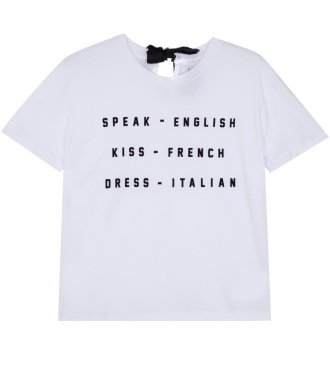 CLOTHES - SPEAK KISS DRESS BOX FIT TEE