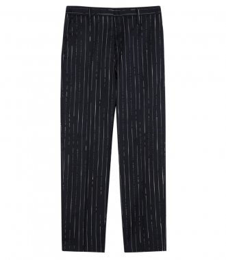 CLOTHES - GOLDEN PURE WOOL PINSTRIPE PANTS