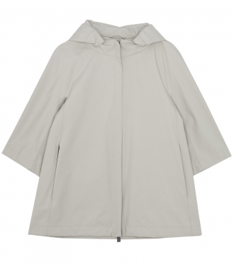 CLOTHES - HOODED 3/4 SLEEVE JACKET