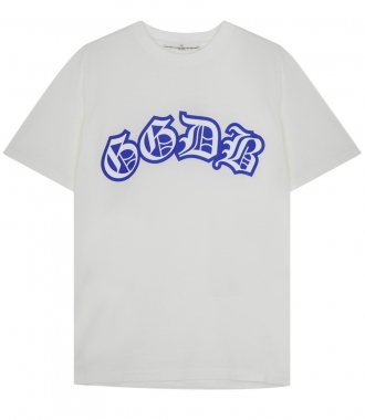 SALES - WASHED COTTON JERSEY GOLDEN TEE
