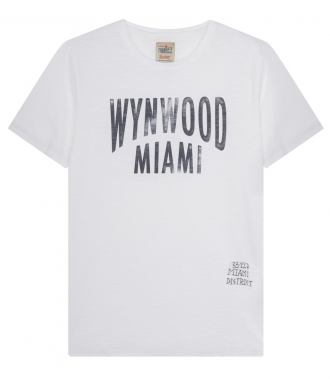 CLOTHES - WYNWOOD MIAMI FADED PRINT CREWNECK T-SHIRT