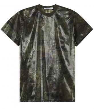 CLOTHES - ALL OVER PRINTED NYLON T-SHIRT
