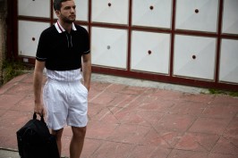 Shorts In White