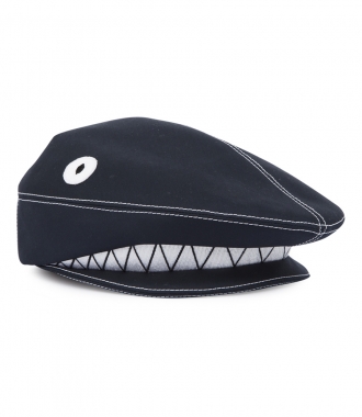 ACCESSORIES - SHARK FLAT CAP IN COTTON