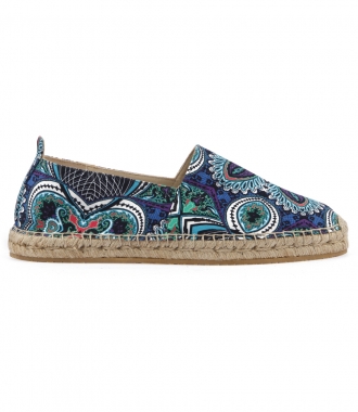 SHOES - COTTON CRAFTED ESPADRILLES FT AFRICAN PRINTING