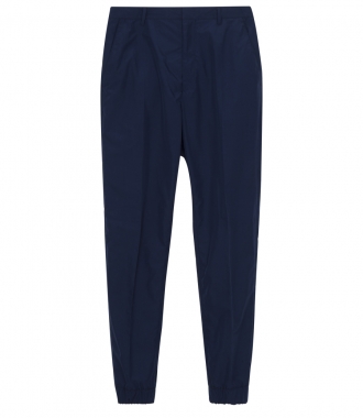 TROUSERS - 90'S INSPIRED TROUSERS WITH CUFFED ANKLES IN NYLON