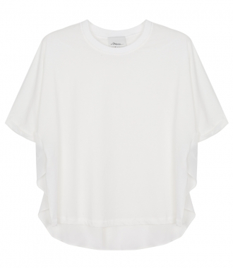 CLOTHES - SHORT SLEEVE LOOSE FIT TEE WITH IN LIGHTWEIGHT COTTON SILK BLEND