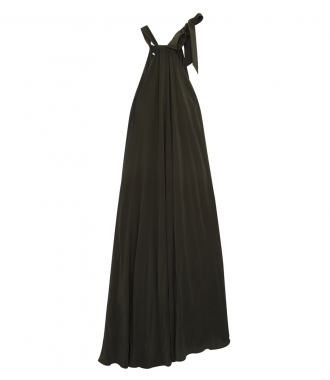 SALES - CAMILLE REVERSIBLE MAXI DRESS IN SILK-CREPE