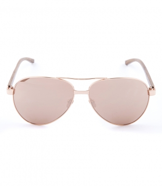 ACCESSORIES - AVIATOR SUNGLASSES FT WOODEN TEMPLES