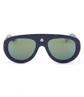 ACCESSORIES - ROUND FRAME SUNGLASSES FT EMBOSSED LOGO