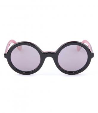 ACCESSORIES - ROUND FRAME TWO-COLORED SUNGLASSES