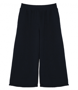 CLOTHES - NAVY WIDE PULL ON WIDE LEG LOUNGE PANTS
